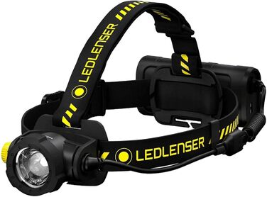 Ліхтар налобний Ledlenser H15R Work чорного кольору, універсальний розмір