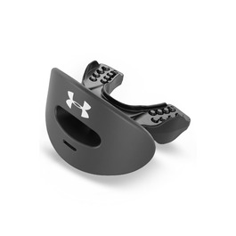 Маска захисна спортивна Under Armour Air Mundschutz чорна з ремінцем
