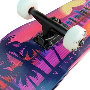 Скейтборд Komplett Long-Beach для дітей та підлітків 7.75