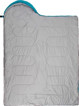 Сплячий мішок BESTIF для кемпінгу та відпочинку на природі. Легкий, водонепроникний, літній спальник 210x75cm, турквіс