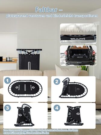 Батут овальний для дому 2 осіб, до 150 кг, синій з ручками - для дітей та дорослих, фітнес, розвиток м'язів