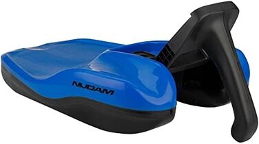 Санки пластикові Nijdam Fun Rodel з ручкою, сині, 54x38x15 см, до 80 кг