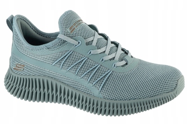 Жіночі кросівки SKECHERS BOBS Geo-New Aesthetics — Текстильні, Блакитні