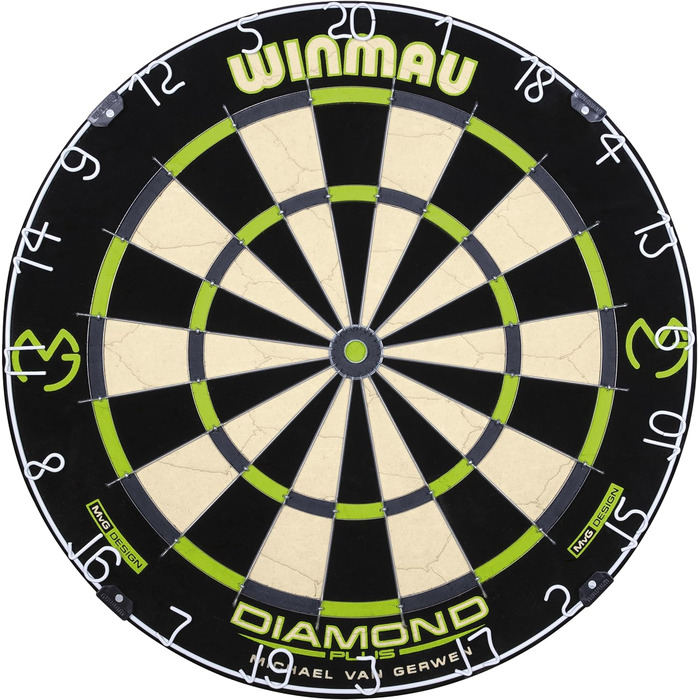 Дартс-дошка WINMAU MvG Diamond Edition, професійна