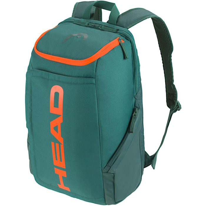 Рюкзак HEAD Pro 28л унісекс для дорослих, бірюзовий/помаранчевий