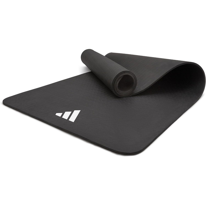 Килимок для йоги Adidas, 8 мм, нековзкий, без ПВХ, 176×61 см, 8 кольорів, для йоги та пілатесу