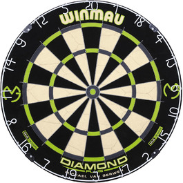Дартс-дошка WINMAU MvG Diamond Edition, професійна
