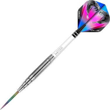 Професійний набір дротиків Red Dragon Peter Wright Snakebite 1, вольфрамові, 23 г, з крилами та стрижнями