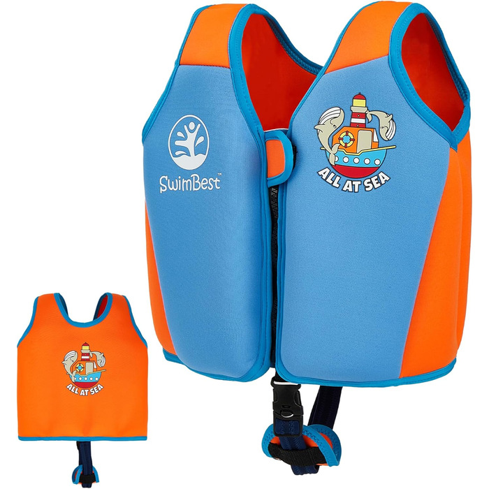 Жилет для плавання SwimBest All at Sea III - безпечний жилет для дітей 3-6 років (19-30 кг)