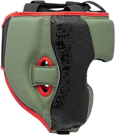 Боксерський шолом Adidas Hybrid Combat 50, захисний, чорний