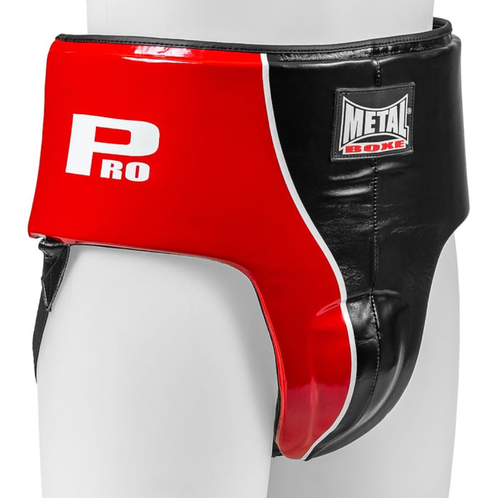 Захисна раковина METAL BOXE Club Line для чоловіків, професійна, S/M, чорна/червона