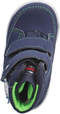 Зимові черевики RICOSTA JAN для хлопчиків, дитячі черевики для перших кроків, ширина середня, знімний супінатор, Sympatex, світловідбивачі, 23 EU, колір: блакитний