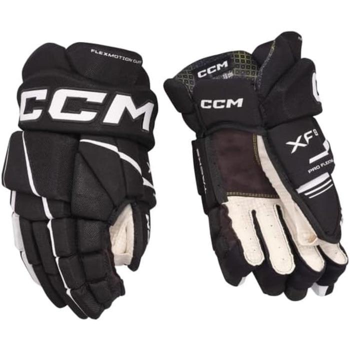 Хокейні рукавички CCM Tacks XF80 Junior для юніорів, чорні