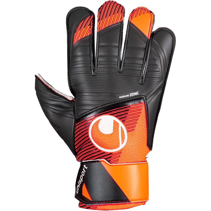 Воротарські рукавички Uhlsport Starter Resist+ для юніорів, унісекс, флуоресцентно-оранжеві/чорні/білі, футбольні