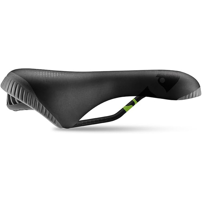 Сідло для велосипеда Selle Italia Garda Man Gel Flow Hi-Viz, чорне, універсальний розмір, чоловіче