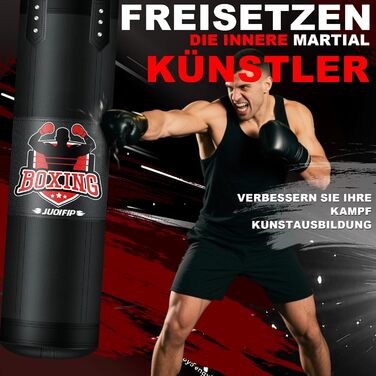 Набір для боксу Boxsack-Set: важкий мішок 120см та боксерські рукавички 12oz (MMA, карате, кікбоксинг, бокс, муай-тай)