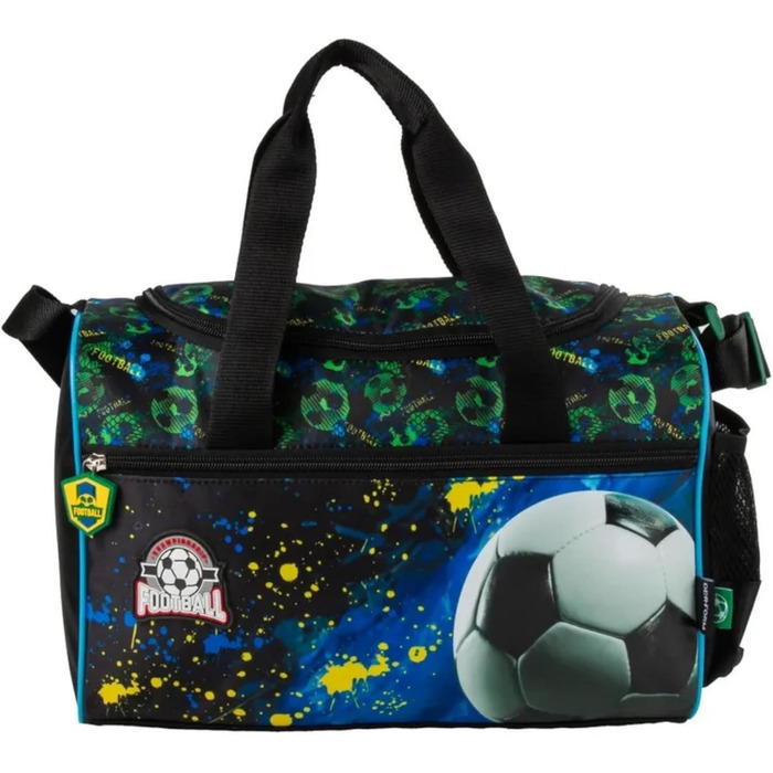 Спортивна сумка Goldkids для дітей (дівчаток та хлопчиків) з мотивом футболу - 40x22x20 см