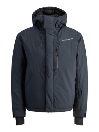 Куртка чоловіча JACK & JONES Shell-Jacke SKI AW25 чорна (S) - гірськолижна, водонепроникна