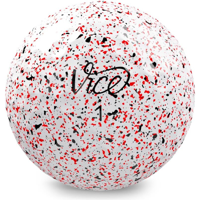 Гольф-м'ячі Vice Pro Soft 2020, 12 шт., 3-шарові, уретан, м'які, стабільний політ, неон лайм/червоні, для амбітних гравців