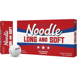 Гольф м'яч TaylorMade Noodle, для гри в гольф