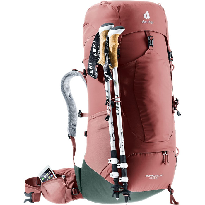 Рюкзак для трекінгу Deuter Aircontact Lite 45+10 SL жіночий, легкий