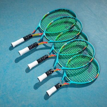 Дитяча тенісна ракетка HEAD Novak 21, синя, розмір 05, для дітей 4-6 років