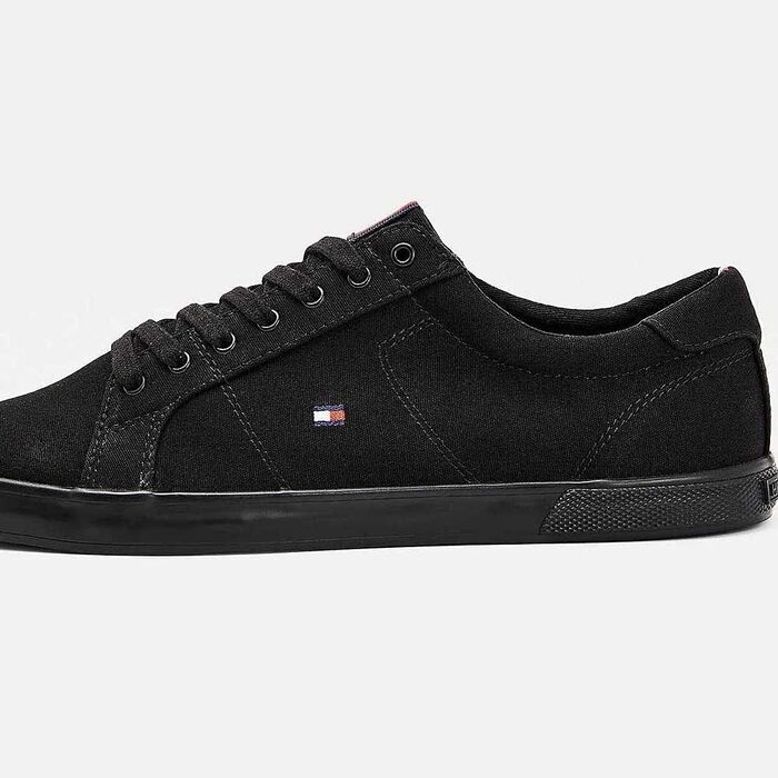Чоловічі кеди Tommy Hilfiger Vulcanized Sneaker, чорні (розмір 41 EU)