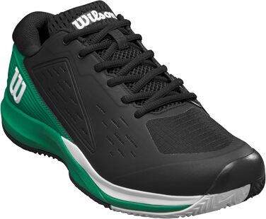 Тенісне взуття Wilson Rush Pro Ace Clay для ґрунту, чорний/білий, 44 EU