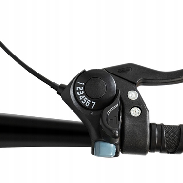 Дитячий гірський велосипед 20 дюймів, 7 швидкостей, навантаження до 85 кг, червоний