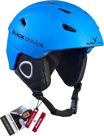 Шолом гірськолижний Black Crevice Kitzbühel I, полікарбонат, синій, регульований, для чоловіків та жінок