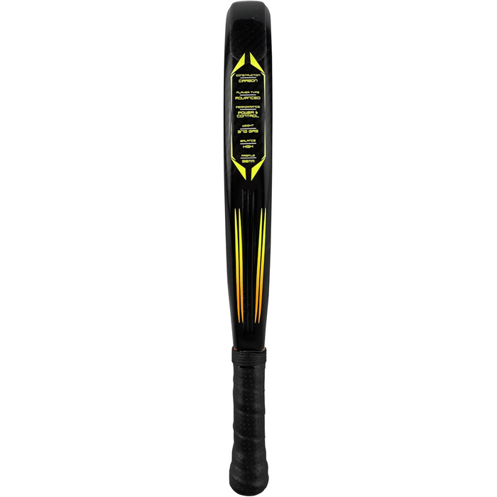 Падель ракетка Dunlop Inferno Carbon Extreme, жовто-помаранчева