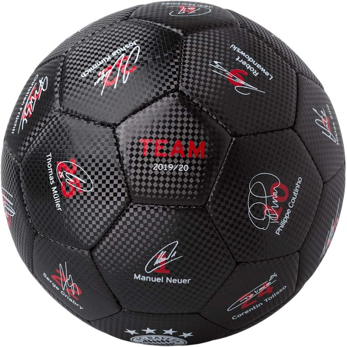 Футбольний м'яч FC Bayern München Signature 2019/20, офіційний, сувенірний