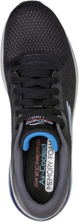 Чоловічі кросівки Skechers, спортивне взуття, чорного кольору, 44 EU