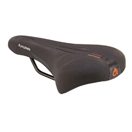 Велосипедне сідло Prophete для MTB та шосейних велосипедів, з піною Memory Foam, чорне
