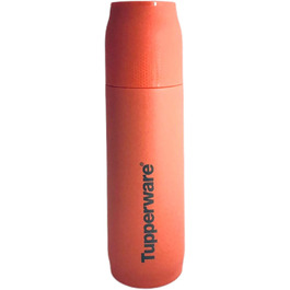 Термос Tupperware 520 мл Eco, пляшка для напоїв, лососевий колір