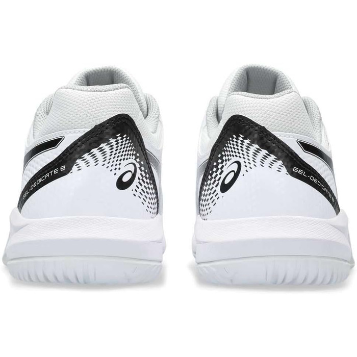 Тенісні кросівки ASICS Gel Dedicate 8 для чоловіків, 42.5 EU, білий/чорний