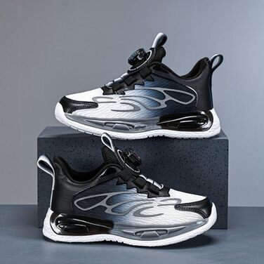 Дитячі спортивні кросівки для занять тенісом та бігом. Зручні сітчасті кросівки для хлопчиків. Сірий колір, розмір 32 EU