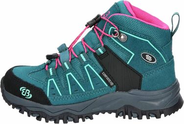 Дитячі трекінгові черевики Brütting Mount Pinos (39 EU) - Petrol Pink Turquoise