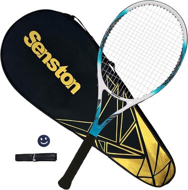 Тенісний ракетка Senston для професійних тренувань, 68.6 см (27 дюймів), синій