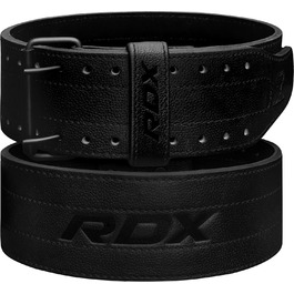 Шкіряний пояс для пауерліфтингу RDX, сертифікований IPL та USPA, 10 мм і 13 мм, регульований, для важкої атлетики, фітнесу, бодібілдингу, чоловічий і жіночий