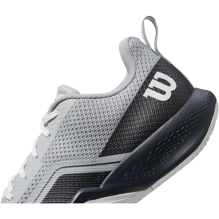 Тенісні кросівки Wilson Rush Pro Lite WRS333180 Weiss 43 1/3 EU Сірі - Легкі та дихаючі
