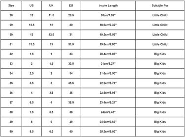 Дитячі кросівки з світлою підошвою - зручні та легкі спортивні кросівки для хлопчиків та дівчаток, розмір 39 EU, чорний колір