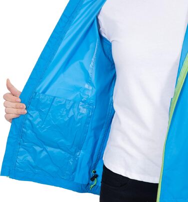 Водонепроникна компактна куртка-дощовик Trespass Qikpac Unisex, колір Cobalt