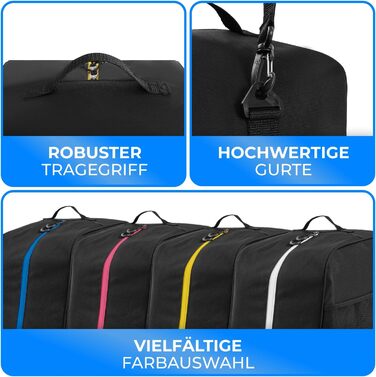 Чохол для лижних черевиків STYNGARD Cortina (38 л) - сумка для лижних черевиків з аксесуарами (чорний-жовтий)