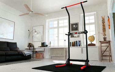 K-Sport Power Tower: турнік, силовий тренажер для дому | до 150 кг | багатофункціональний | для фітнесу та силових тренувань