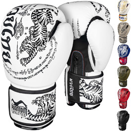 Боксерські рукавички Phantom Athletics для чоловіків, жінок та дітей - Муай Тай, ММА, Кікбоксинг. 10-16oz. Білі.