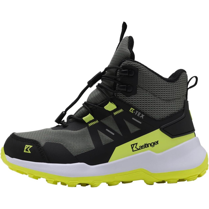 Туфлі трекінгові Kastinger Unisex Kinder Foiskar Mid Ktx Olive Limetta, 28 EU