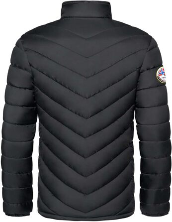 Чоловіча куртка Nebuus TANNO, тепла outdoor-куртка, практична та універсальна перехідна та зимова куртка (S, чорний)