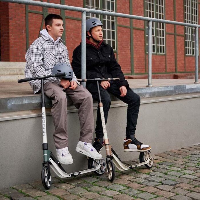 Самокат HUDORA BigWheel 205 Advanced з тросовим замком