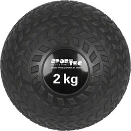 Медичний м'яч Sport-Tec Slamball 2 кг, чорний, для силових тренувань